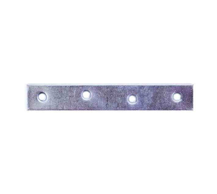Vormann 00183120Z Galvanised Straight Connecting Bracket Plate (120 x 18mm)