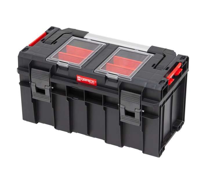 Qbrick PT9335 Pro Toolbox 500 - Black/Orange (450 x 260 x 240mm)