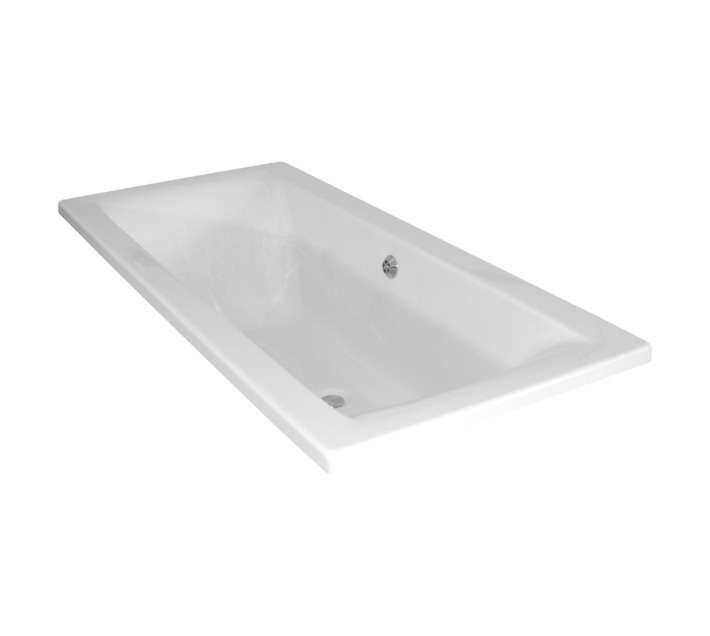 Melissa Drop-In Bath - White (1795 x 795mm)