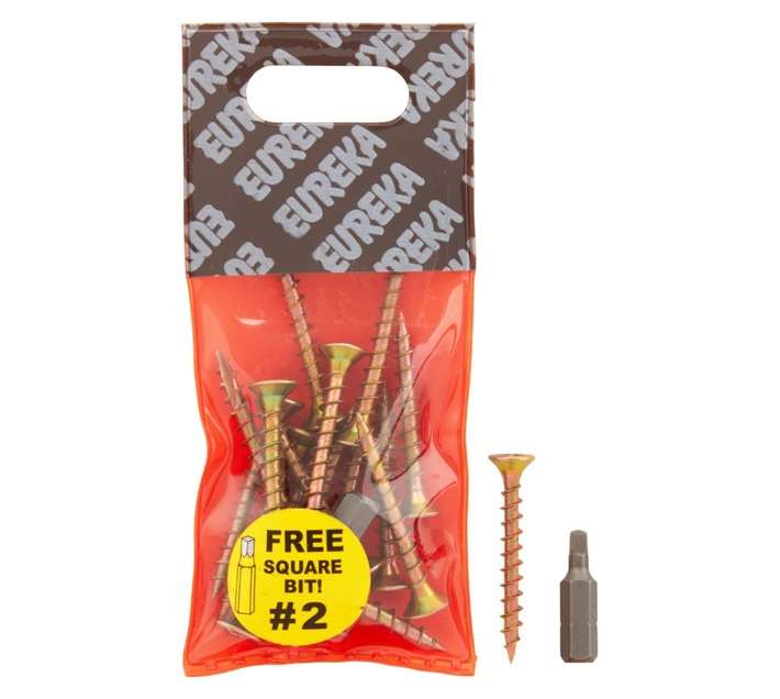 Eureka 1FD50U 4.5 x 40mm Cut Screw Full Thread (16 Pack)