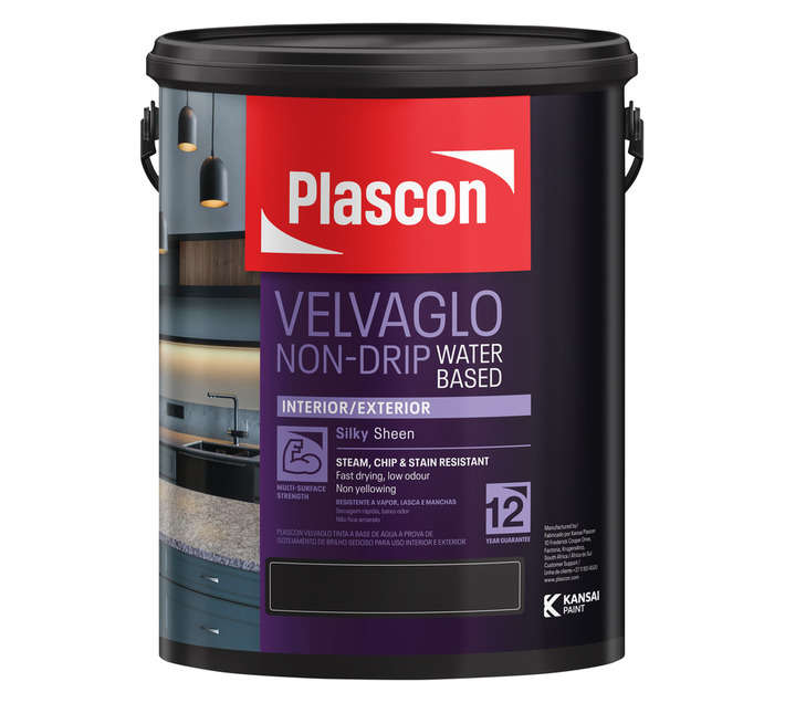 Plascon Velvaglo Non Drip Water Based Deep Base (5L)