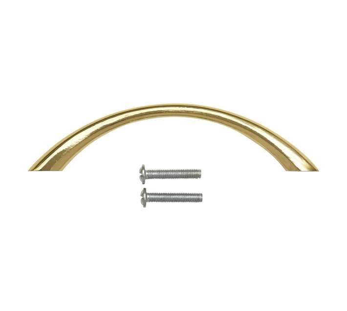 Home and Kitchen Whalebone Handle - Brass (96mm)