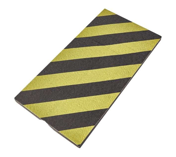 Topline Car Door Protector - Black/Yellow