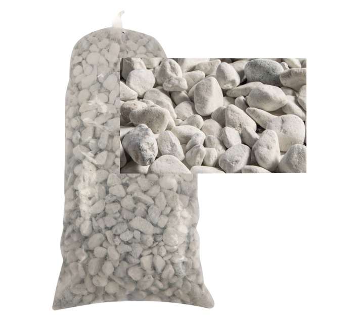 Extra Small Pebbles - Tumble White (17kg)