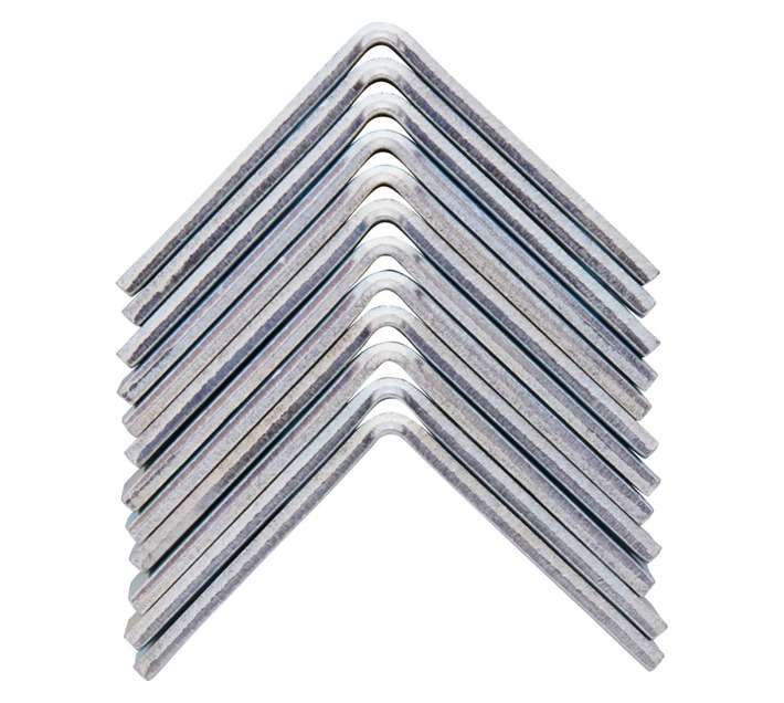 Vormann Bulk Chair Angles - Yellow Galvanised (30mm x 15mm)