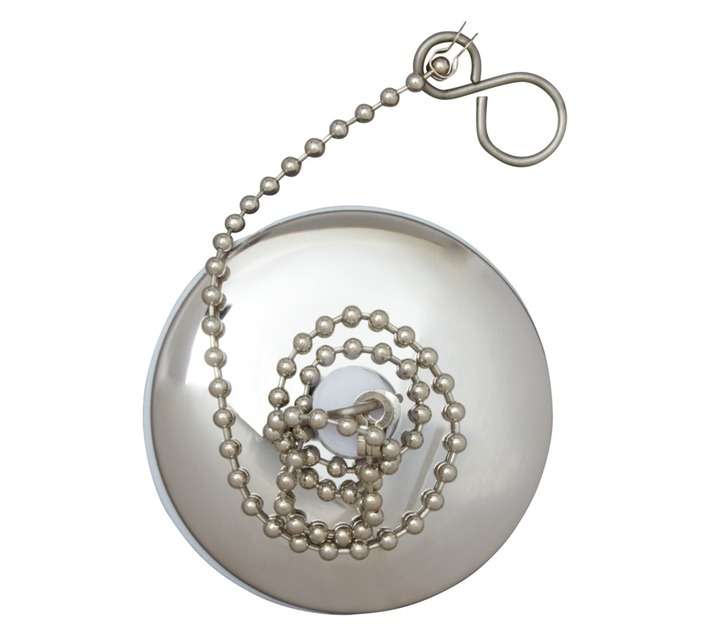Dejay Bath Plug and Chain - Chrome