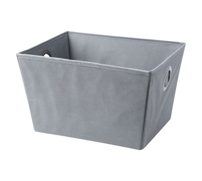 First Dutch Brands Medium Storage Box - Grey (330 x 260 x 200mm)