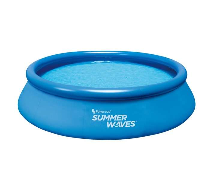 Polygroup Summer Waves Quick Set Ring Pool - Blue (3660 x 3660 x 760mm)