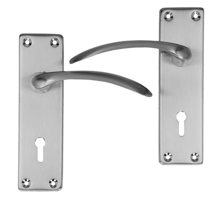 Dortello Emerald Satin Chrome Handle