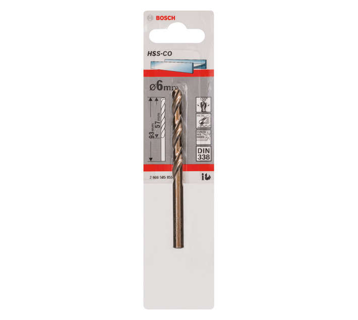 Bosch HSS 6 x 57 x 93mm Drill Bit