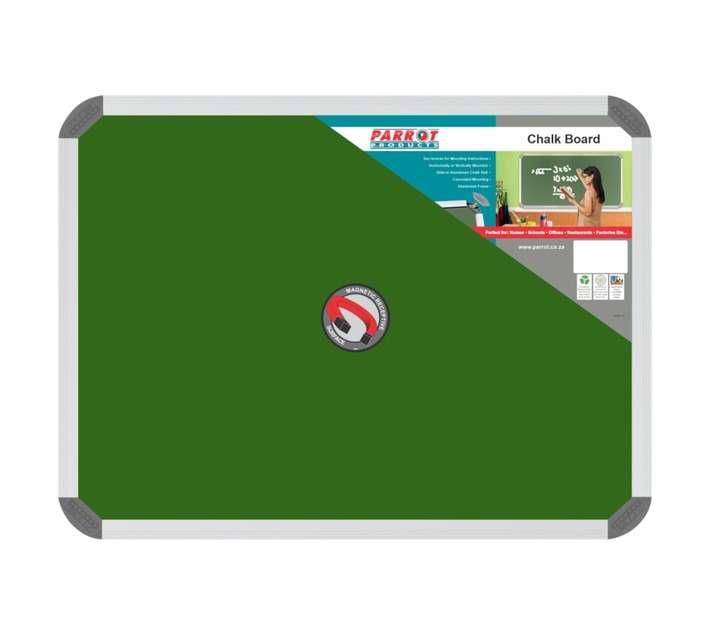 Parrot Products BD2720 Magnetic Chalk Board (600 x 450mm)