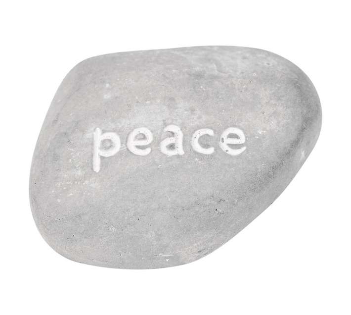 Imbiza Peace Message Stone
