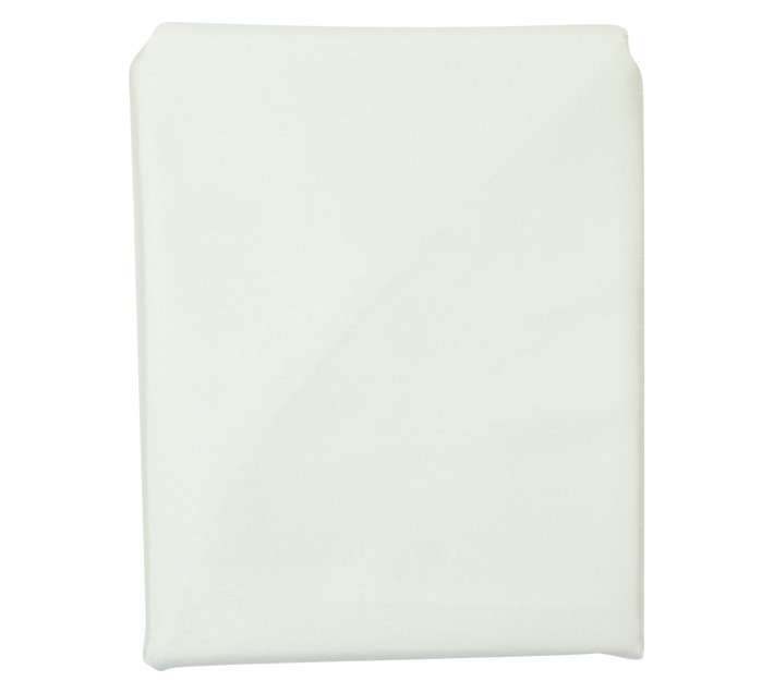Polysilk Lined Curtain - Ivory (2300 x 2180mm)
