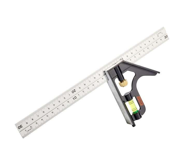 Grip GS7650 Combi Square Ruler (300mm)
