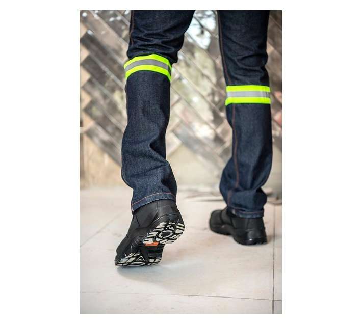 Beck 100% Cotton Work Jean with Reflective Tape (Size 44)