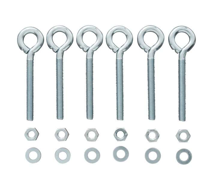 IKA M8 Eye Bolt Nut and Washer (6 Pack)