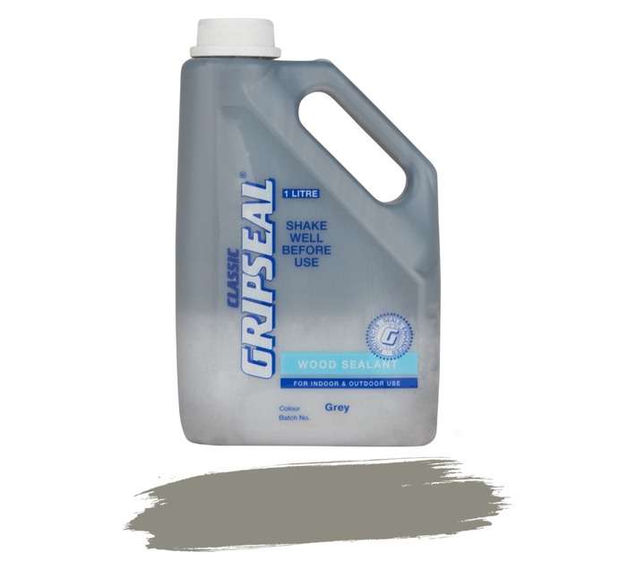 Gripseal Wood Sealant Metallic - Grey (1L)