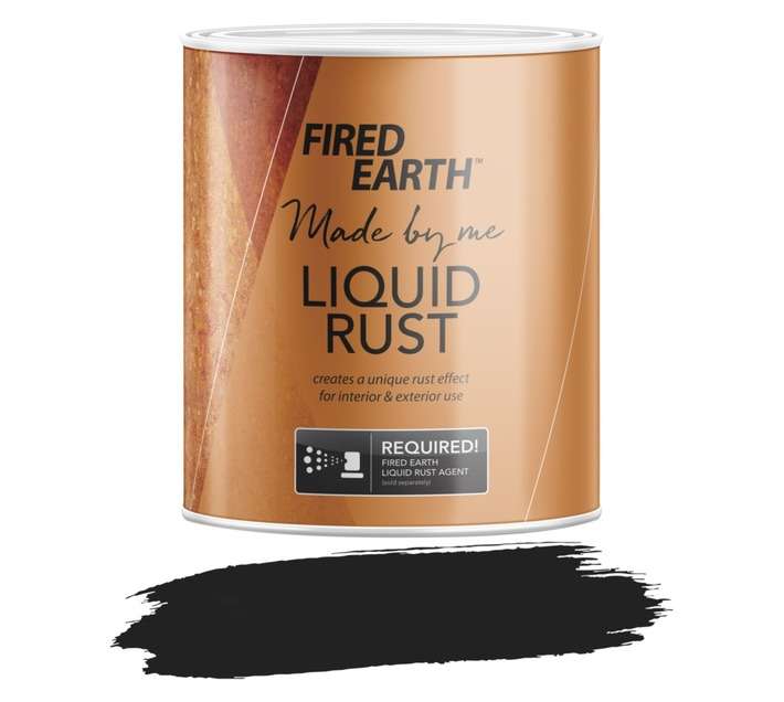 Fired Earth Liquid Rust - Black (1L)
