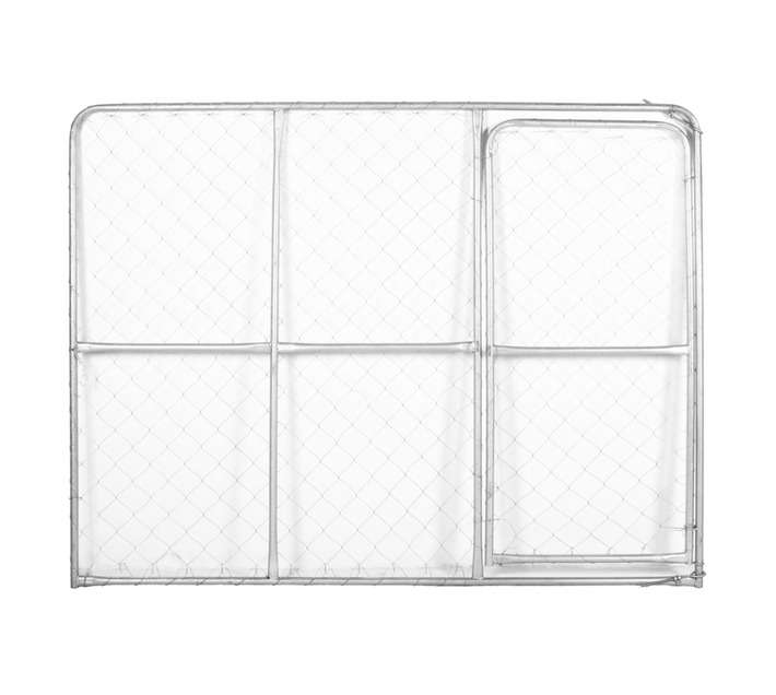 Awesome Steel Bow Gate - Silver (1800 x 3000mm)