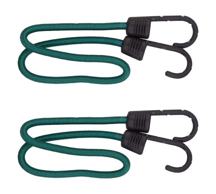 Smart Straps 2 x Standard Bungees - Green (600mm)