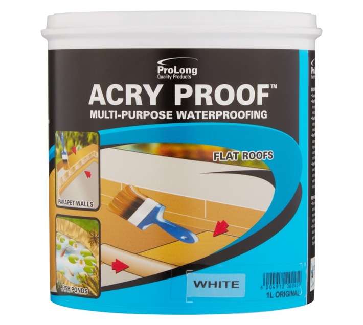 Prolong Acrylic Waterproofing - White (1L)