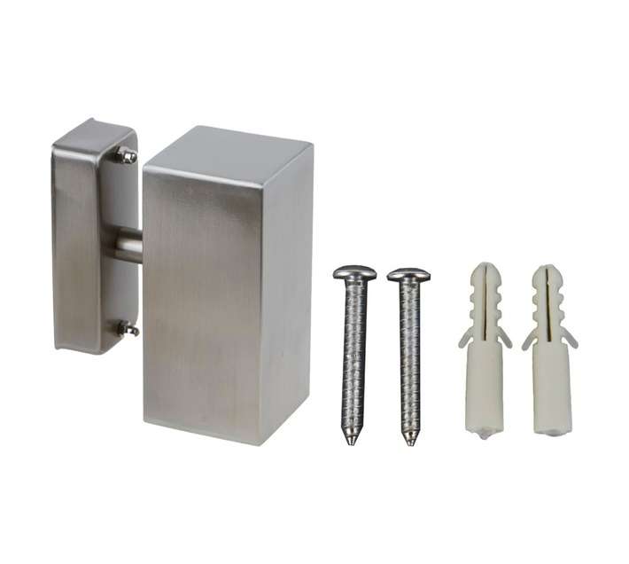Design House LED Single Square Wall Washer - Chrome