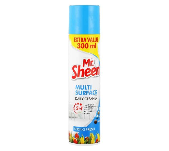 Mr Sheen Clean and Shine Springfresh Spray (275ml)