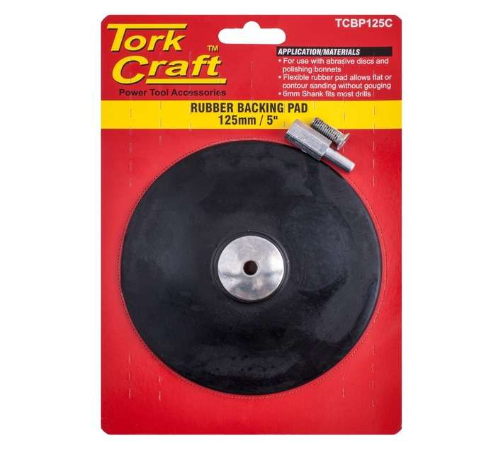Tork Craft TCBP125C Rubber Backing Pad