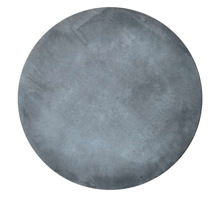 Like Stone Round Flagstone - Jet Black (600 x 50mm)