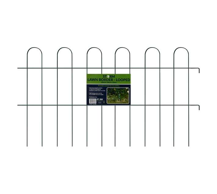 Storm Lawn Border Loop Fence - Green (1000 x 540mm)