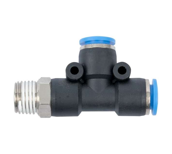 AirCraft PU Hose Fitting Tee (8 x 8mm x 1/4Inch)