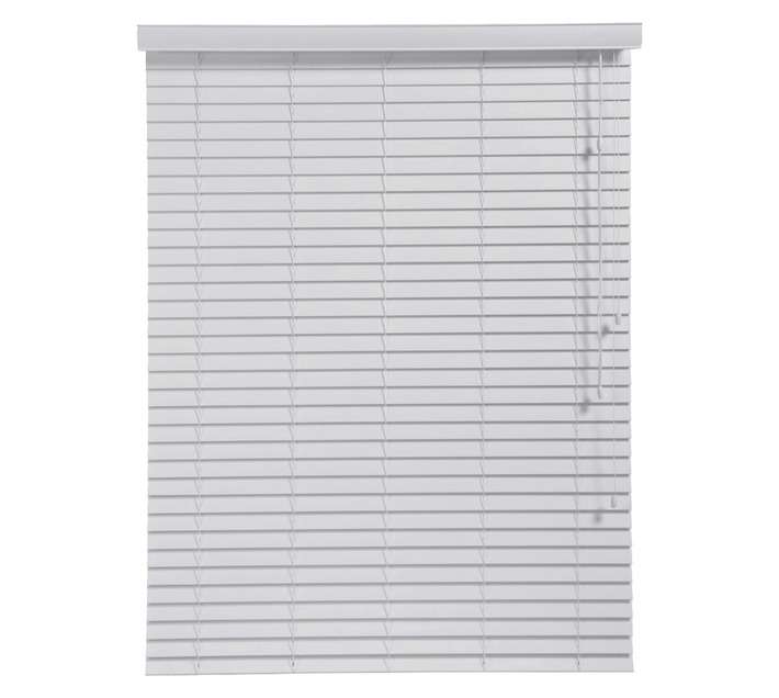 Design House BW890610 Venetian Fauxwood Blind - Grey (600 x 1000mm)