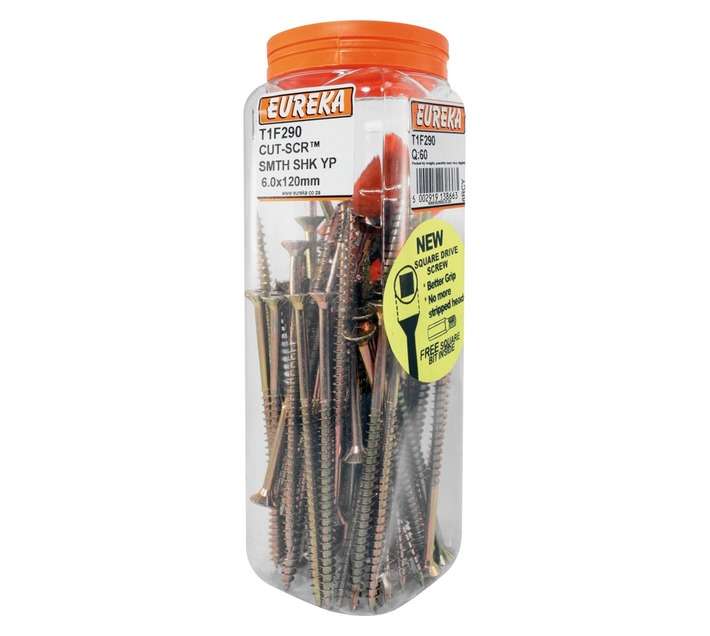 Eureka 6 x 120mm Cut/Screw Smooth Shank Yp (Q60)