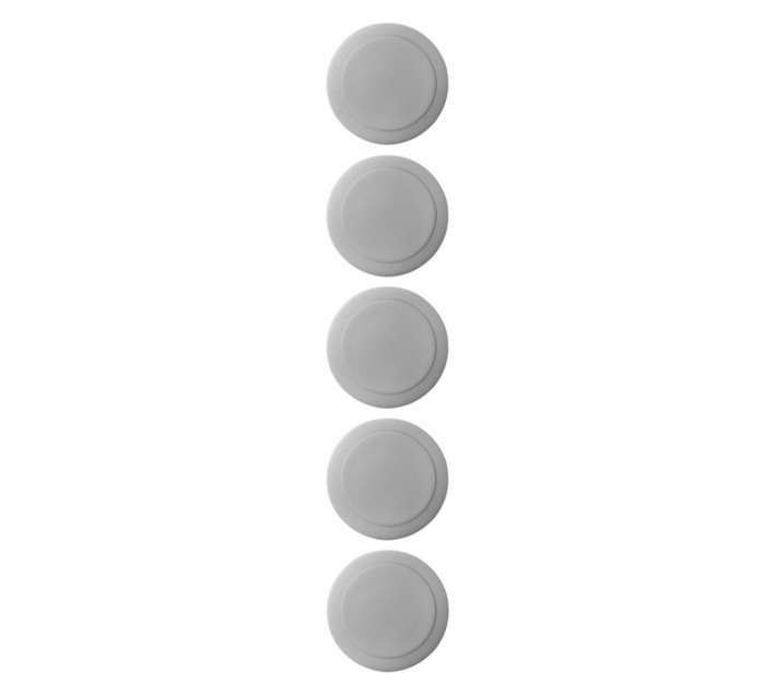 Parrot Products BA0609 5 x Extra Strong Magnets - White (30mm)