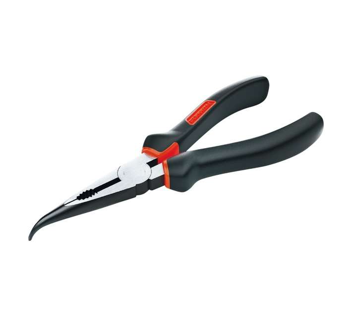 Fixman FIX A0205 Professional Bent Long Nose Pliers (200mm)