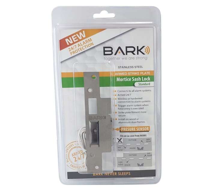 Bark Standard Mortice Armed Strike Plate (150 x 40 x 15mm)
