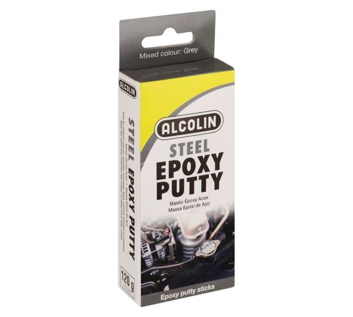 Alcolin Steel Putty Epoxy Adhesive (120g)