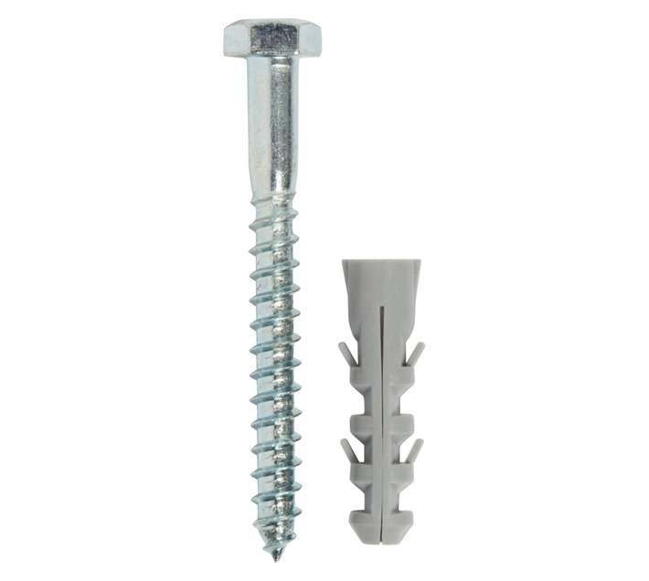 BP-CSP0875-2 2 x Coach Screws and Plugs (8 x 75mm)