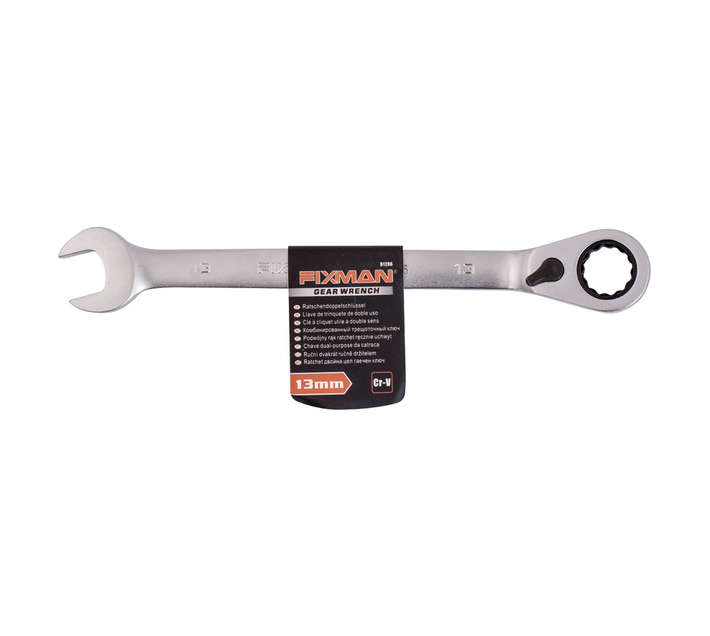 FIXMAN COMB WRENCH 13MM REV RATCHET