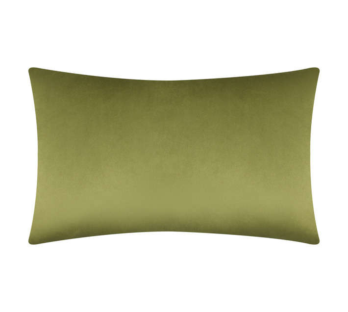 Design House Velvet Scatter Cushion - Sage Green (400 x 600mm)