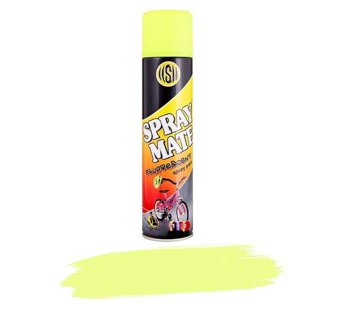 Spraymate Spray Paint Fluorescent - Lunar Yellow (250ml)
