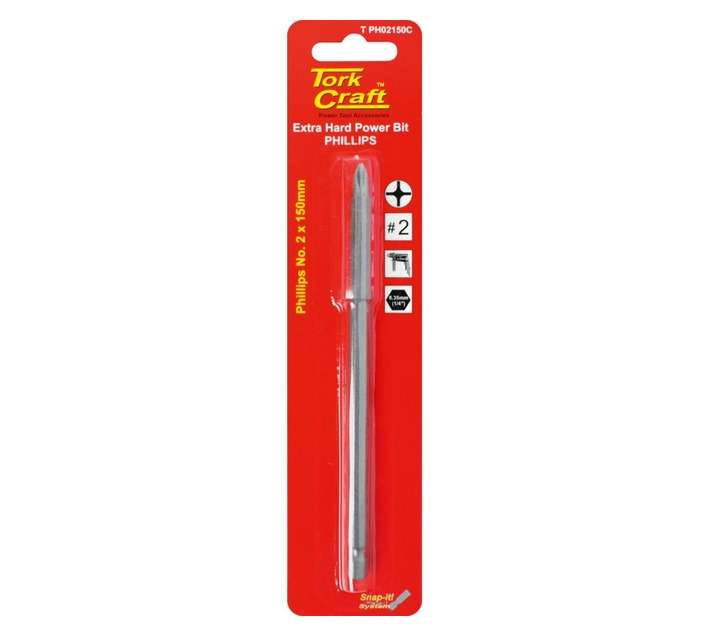 Tork Craft T PH02150C Phil No.2 Power Bit (150mm)