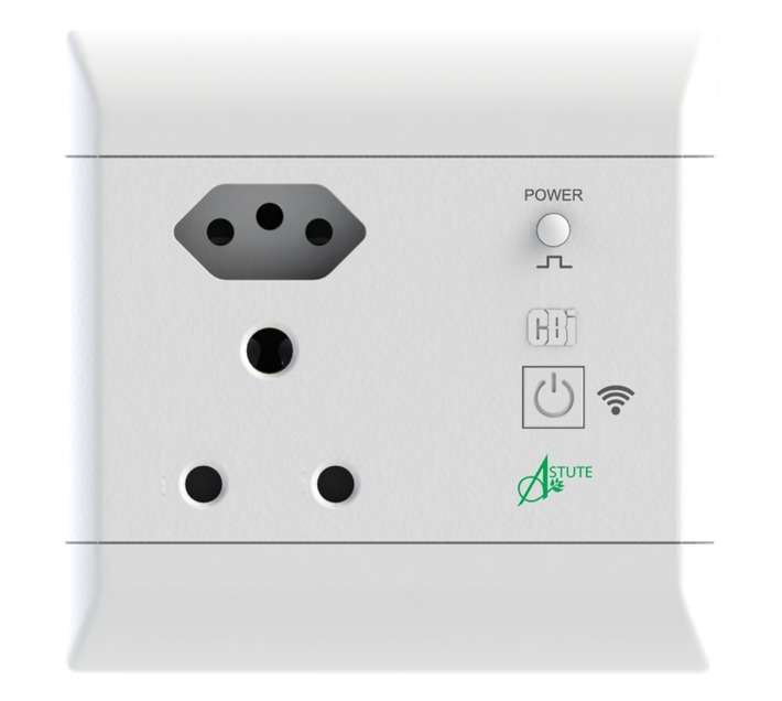 CBI Astute Smart Plug - White (125 x 125mm)