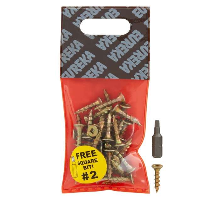 Eureka 1FA10U 4 x 20mm Cut Screw Full Thread (40 Pack)