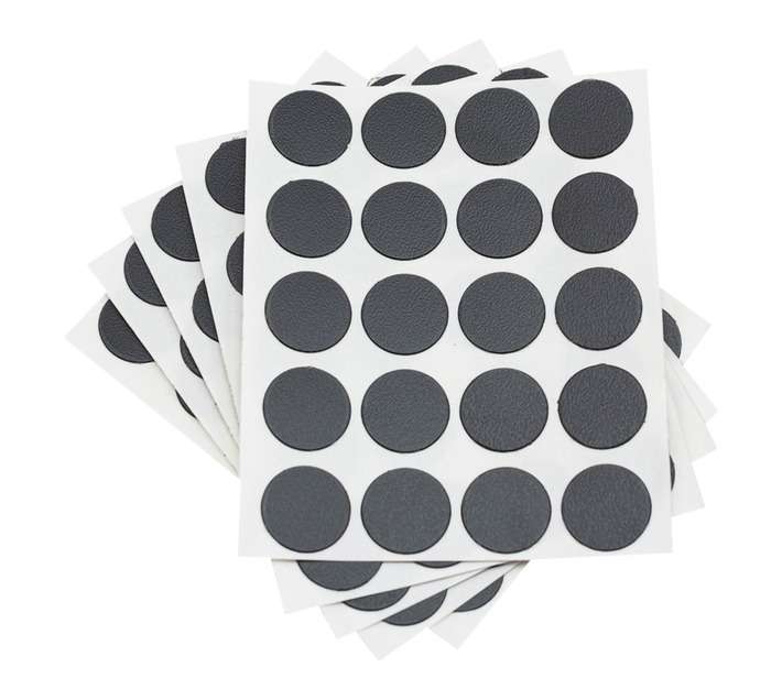 FIT 36 x Stick On Cover Caps - Storm Grey (14mm)