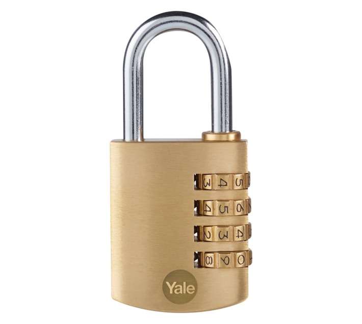 Yale Combination Brass Padlock (40mm)