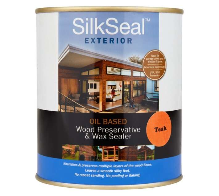 Silkseal Wood Preservative - Teak (1L)