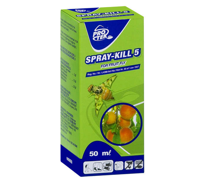 Protek Spray Kill 5 For Fruit Flies (50ml)