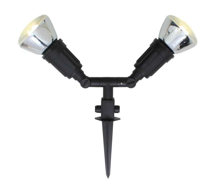 Eurolux Double Garden Light - Black (100W)