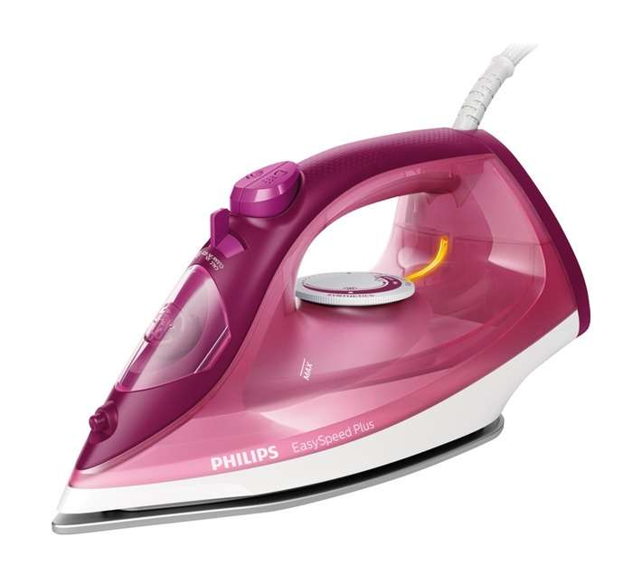 Philips GC2141/24 Easy Speed Steam Iron - Blue/White (2000W)